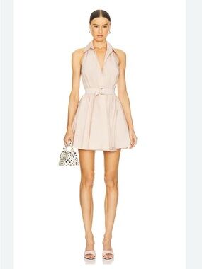 NORMA  KAMALI NEW Halter ,Flared dress. Size XS NWT’S